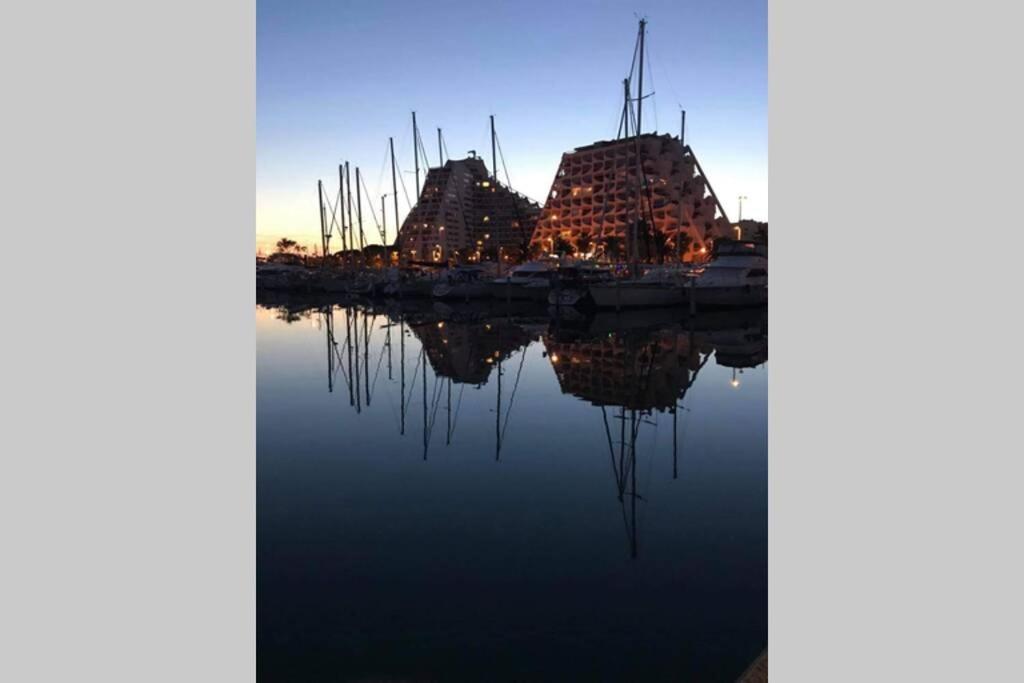 Vue Imprenable Sur Le Port, Proche Plages ! Daire La Grande Motte Dış mekan fotoğraf